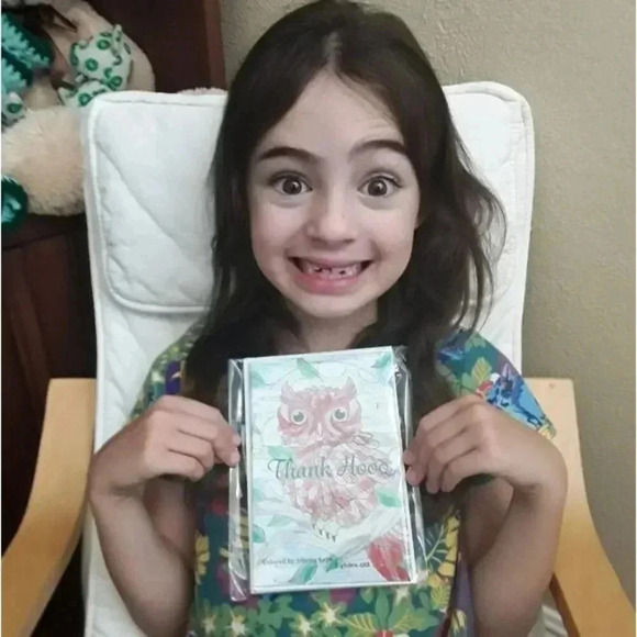 Unique Custom Printed Thank You Cards | Owl - Picture 1 of 8